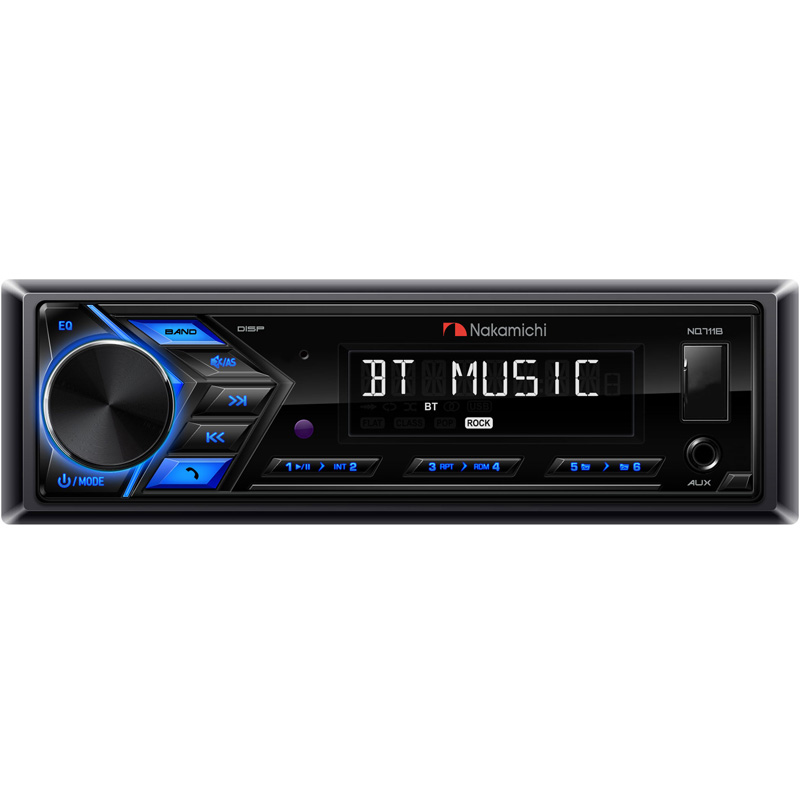 Автомагнитола MP3/USB/FLAC без CD-привода с Bluetooth Nakamichi NQ711B